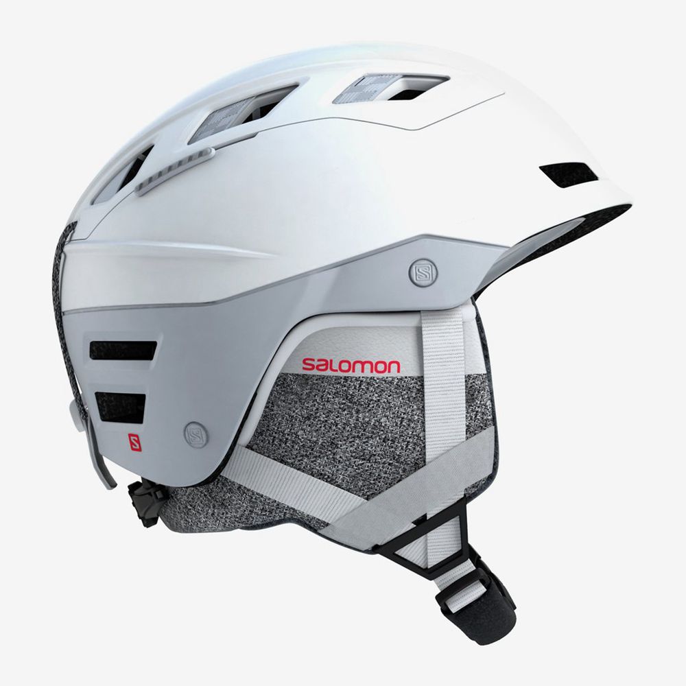 Helmets Salomon Femme Blanche - Salomon QST CHARGE - France (2543-VUHPL)